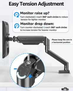 Freelift Dual Monitor Desk Mount For 13'' To 32'' Monitors MU8014B -Mountup Store 71KRbWLfmHL. AC SL1500