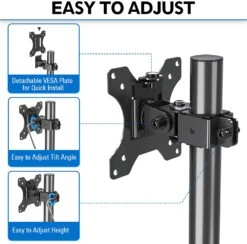 Single Monitor Desk Mount For 13''-32'' Monitors MUA4003 -Mountup Store 71Ks Jiof4L. AC SL1500 f8143674 b51c 4640 baa2 9828454d01f8
