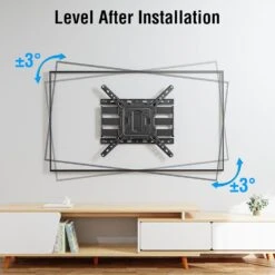 MOUNTUP Ultra Slim Full Motion TV Wall Mount For 26" -75" TVs MU0062 -Mountup Store 71Sm gG2UiL. AC SL1500