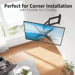 Full Motion Corner TV Long Arm Wall Mount For 26"-55" TVs MUT0057 -Mountup Store 71TiyW0PemL. AC SL1500 eaa42112 eeec 4446 897d fada1e775f8b
