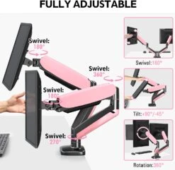 Dual Monitor Desk Mount For 17''-32'' Monitors MU6002-A 12 Dual Monitor Desk Mount For 17''-32'' Monitors MU6002-A -Mountup Store 71Xn1rpt0sS. AC SL1500