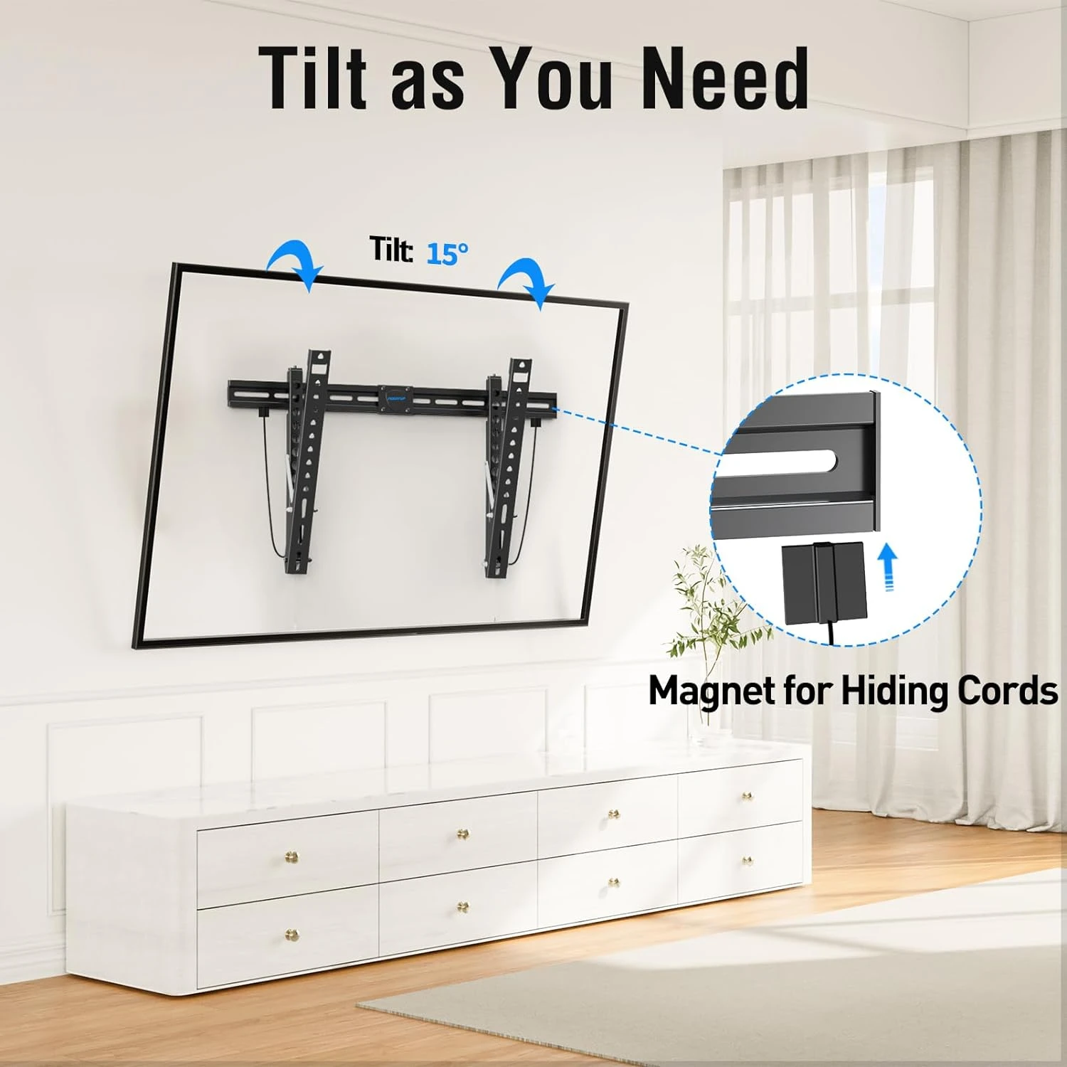 MOUNTUP Ultra Slim TV Wall Mount For 37''-80" TVs MU0063 5 MOUNTUP Ultra Slim TV Wall Mount For 37''-80" TVs MU0063 - Image 3