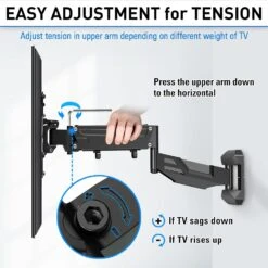 Full Motion Corner TV Wall Mount For 26''-55'' TVs MU0037-B2 -Mountup Store 71eONc90gwL. AC SL1500