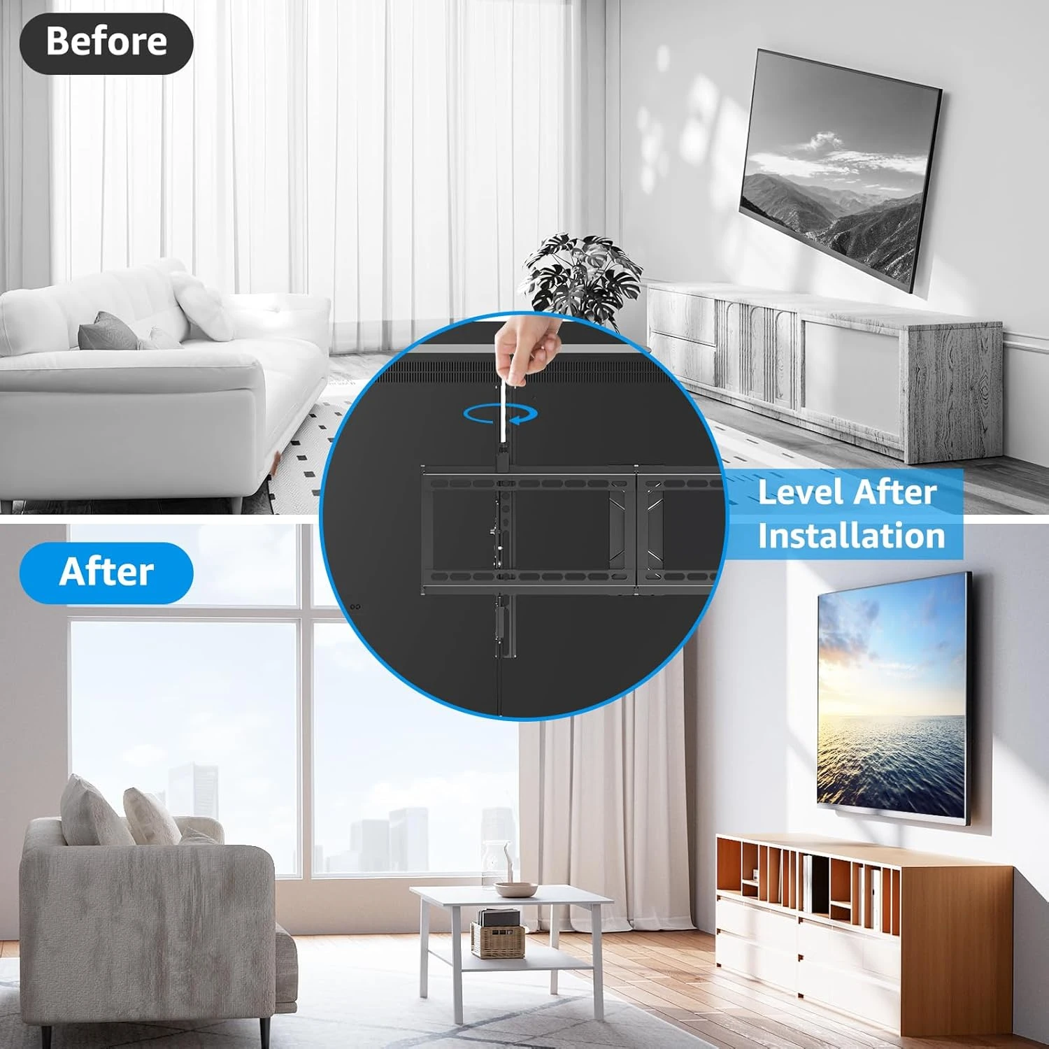 Tilting TV Wall Mount For 37''-84'' TVs MU0088 5 Tilting TV Wall Mount For 37''-84'' TVs MU0088 - Image 3