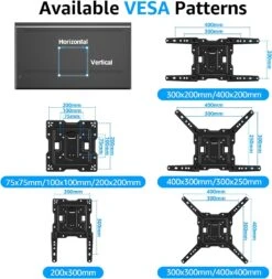 MOUNTUP Ultra Slim Full Motion TV Wall Mount For 26" -75" TVs MU0062 -Mountup Store 71pGWTOUJiL. AC SL1500
