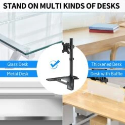 Single Monitor Desk Stand For Max 32'' Monitors MUA1001 -Mountup Store 71qVaiWg6aL. AC SL1500 9dfdf93c b2eb 402a bf5e 2c7c7668c64b
