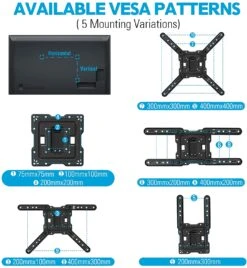 Full Motion Corner TV Wall Mount For 26''-60'' TVs MU0009 -Mountup Store 71qgnL5TRDL. AC SL1500