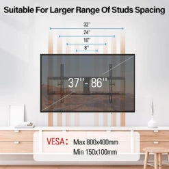 Tilting TV Wall Mount For 37''-86" TVs MU0017 17 Tilting TV Wall Mount For 37''-86" TVs MU0017 -Mountup Store 71uc6U4iHlL. AC SL1500