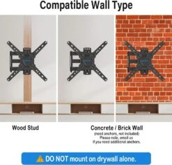 Full Motion TV Wall Mount For 26''-50" TVs MU0018 -Mountup Store 71vIgCg2KHL. AC SL1500