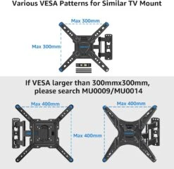 Full Motion TV Wall Mount For 26''-50" TVs MUT0018 -Mountup Store 71ySxraXFXL. AC SL1500 91afac0e e5a8 4021 a4e8 76f30a7b50d0