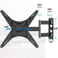 Full Motion Corner TV Wall Mount For 20''-60" TVs MUT0014 -Mountup Store 7 452082a8 c93e 4b84 a57e 70304a6385d4