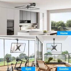 Full Motion Flip Down Ceiling TV Mount For 13''-40'' TVs MU0049-L 17 Full Motion Flip Down Ceiling TV Mount For 13''-40'' TVs MU0049-L -Mountup Store 7 cd832cf7 9656 483d a8b6 b4443e79eb4c