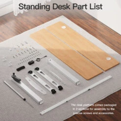 MOUNTUP 55 X 24 Inches Electric Height Adjustable Standing Desk UP512-W5 15 MOUNTUP 55 X 24 Inches Electric Height Adjustable Standing Desk UP512-W5 -Mountup Store 7 e61d8c6c 38f1 4b45 be41 a0262f68a484