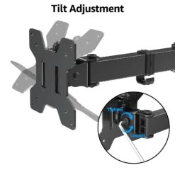 Dual Monitor Desk Stand For Max 27'' Monitors MUA1002 -Mountup Store 7 ed3d9cc4 0a5f 4d03 8060 c8f6019258ae