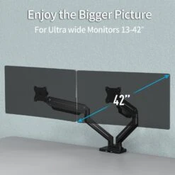 Dual Monitor Desk Mount For 13''-42'' Monitors MUA7004 -Mountup Store 817IzVHEJ6L. AC SL1500 b170d7ed f8ab 4646 8d31 7f496c23b541