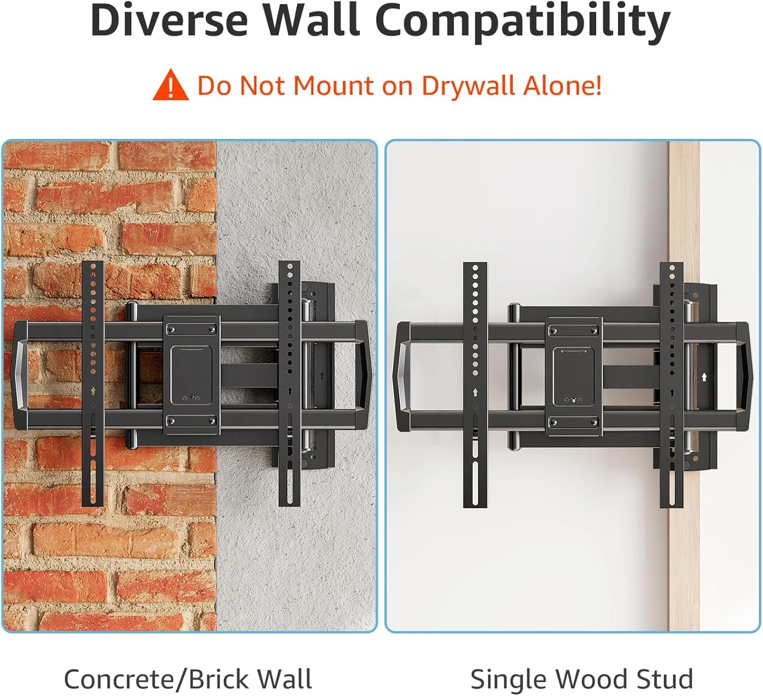 Full Motion Corner TV Wall Mount For 32"-75" TVs MUT0047-L 11 Full Motion Corner TV Wall Mount For 32"-75" TVs MUT0047-L - Image 9