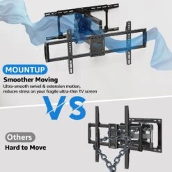 Full Motion TV Wall Mount For 32''-82" TVs MUT0058-24 -Mountup Store 829229129ae5d90f597f2b94bc9b2d83 8fd7344d 6b4c 475e afe5 389b6c274285