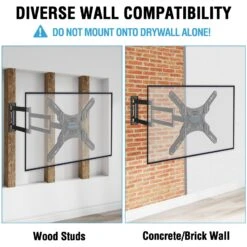 Full Motion TV Mount Long Arm For 26"-65" TVs MUT0047 -Mountup Store 8 5fe073e1 5258 4892 8804 3a43360cd547