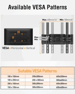 View Free Full Motion TV Wall Mount For 26''-65'' TVs VF0010 12 View Free Full Motion TV Wall Mount For 26''-65'' TVs VF0010 -Mountup Store 8b8q4n71