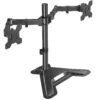 Dual Monitor Desk Stand For Max 27'' Monitors MUA1002 -Mountup Store 91549c585d99b585d92046c89c63c9f9