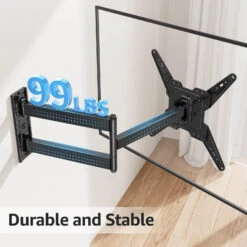 Full Motion Corner TV Wall Mount For 32"-65" TVs MUT0075 -Mountup Store 9 1