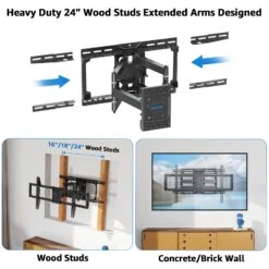 Full Motion TV Wall Mount For 32''-82" TVs MUT0058-24 -Mountup Store 9b24db2b6dd74c61c0d8e7f40b8e7b35 75c78685 19f9 48df ac02 62bebb5e23a1