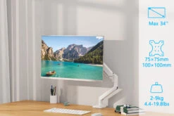 Freelift Single Monitor Desk Mount For 13''-34'' Monitors MUA8013W -Mountup Store A1 4b1190b9 099b 4184 9f65 b4b4beae62f3