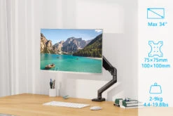 Freelift Single Monitor Desk Mount For 13''-34'' Monitors MUA8013B -Mountup Store A1 50878c23 ae7d 4b94 a814 129dc06bdc96