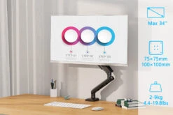 Freelift Pro Single Monitor Desk Mount For 13''-34'' Monitors MUA8011B -Mountup Store A1 b782092a e75e 440c 9655 e8e52297f9d8