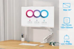 Freelift Pro Single Monitor Desk Mount For 13''-34'' Monitors MUA8011W -Mountup Store A1 f60e1b23 79ff 4f26 9e50 b1efffcaf411