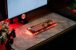 Deskmat Mousepad QwertyKey Astro Topographic 4mm Stitched Edges(Deskmat Mousepad Qwertykey Astro 4mm Margini Cusute) -Mountup Store Astro qwertykey 80 mechanical keyboard tastatura rgb3 103b31c3 faf9 4897 8f4a 425ffe7150fd