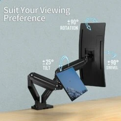 Dual Monitor Desk Mount For 13''-42'' Monitors MUA7004 -Mountup Store B086 ea574fa2 4af8 4417 850e 5db3ffbf3a57