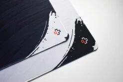 Deskmat Mousepad QwertyKey Alb 4mm Stitched Edges(Deskmat Mousepad Qwertykey Alb 4mm Margini Cusute) -Mountup Store Deskamat QWERTY alb 6 1