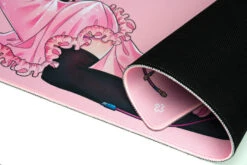 Deskmat Mousepad QwertyKey Anime Waifu 4mm Stitched Edges(Deskmat Mousepad Qwertykey Anime Waifu 4mm Margini Cusute) -Mountup Store Deskmat mousepad qwertykey anime girl pink keyboard mousepad 0006 DSC02106 wpp1654295624943