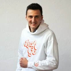 Lesh Go Hoodie White(Hanorac Lesh Go Alb)