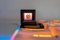 Artisan Calculator Vintage Black(Artisan Calculator Negru) -Mountup Store KeebMonkey Macintosh Keycap BackLit Magnetic MX Switches 11