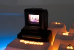 Artisan Calculator Vintage Black(Artisan Calculator Negru) -Mountup Store KeebMonkey Macintosh Keycap BackLit Magnetic MX Switches 13