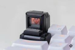 Artisan Calculator Vintage Black(Artisan Calculator Negru) -Mountup Store KeebMonkey Macintosh Keycap BackLit Magnetic MX Switches 5