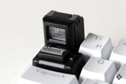 Artisan Calculator Vintage Black(Artisan Calculator Negru) -Mountup Store KeebMonkey Macintosh Keycap BackLit Magnetic MX Switches 7