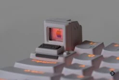 Artisan Calculator Vintage Alb(Artisan Calculator Alb) -Mountup Store Keycap 3in1 BackLit 3ClassicStyling 32