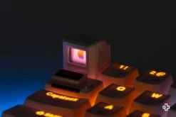 Artisan Calculator Vintage Alb(Artisan Calculator Alb) -Mountup Store Keycap 3in1 BackLit 3ClassicStyling 35