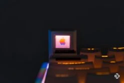 Artisan Calculator Vintage Alb(Artisan Calculator Alb) -Mountup Store Keycap 3in1 BackLit 3ClassicStyling 36