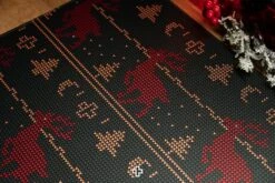 Deskmat Mousepad QwertyKey Christmas 4mm Stitched Edges(Deskmat Mousepad Qwertykey Christmas 4mm Margini Cusute) -Mountup Store Keycaps deskmat craciu mousepad qwertykey6