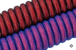 Keychron Cablu Premium Aviator(Keychron Cablu Premium Aviator) -Mountup Store Keychron Premium Coiled Aviator Cable Rainbow Plated Straigh 3