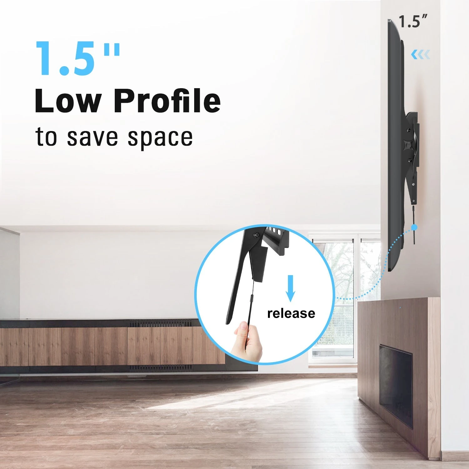 Tilting TV Wall Mount For 32''-65'' TVs MUT0007 7 Tilting TV Wall Mount For 32''-65'' TVs MUT0007 - Image 5