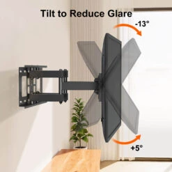 Full Motion TV Wall Mount For 26''-65'' TVs MP0010-B -Mountup Store MP0010 B 3
