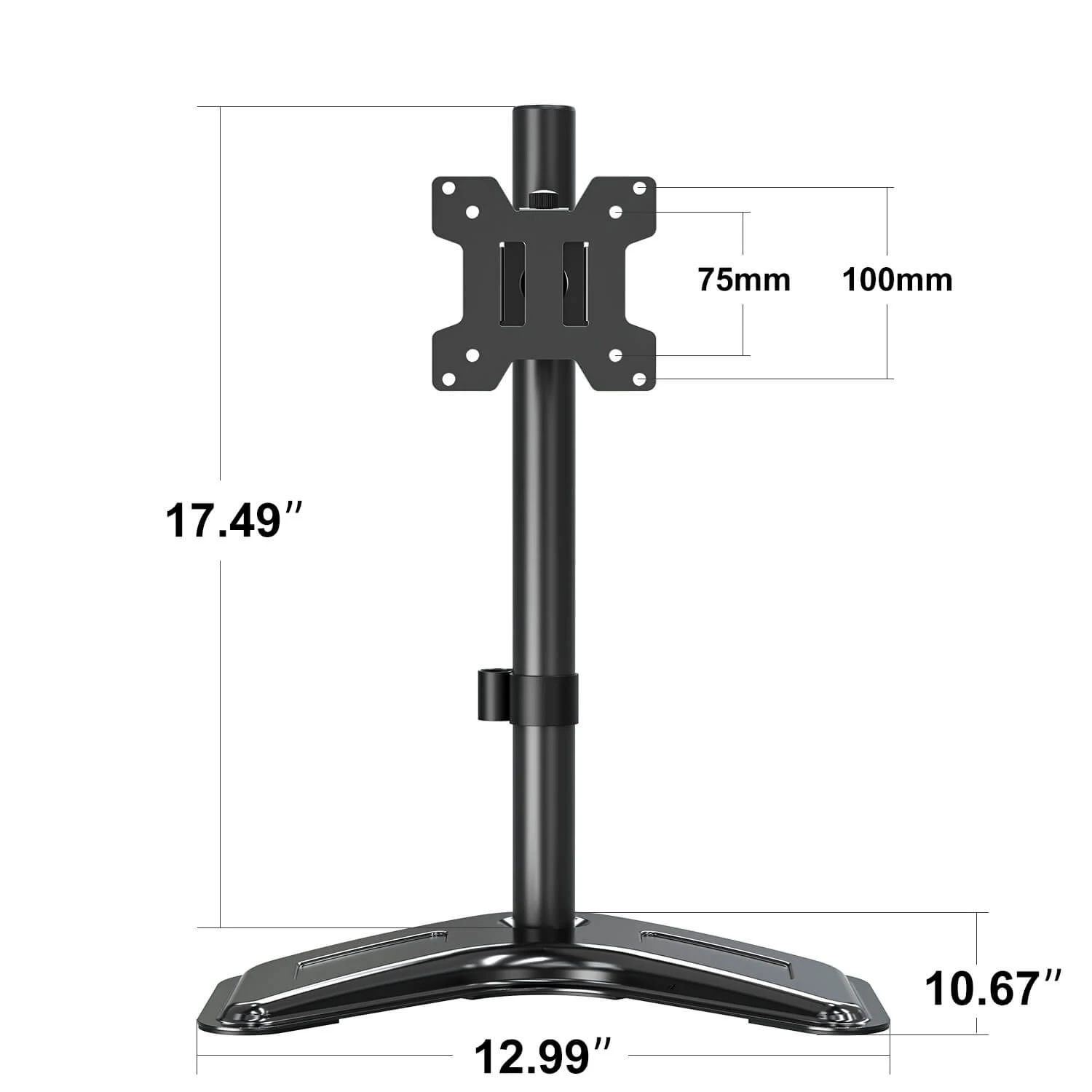 Single Monitor Desk Stand For 13''-32'' Monitors MUA0023 9 Single Monitor Desk Stand For 13''-32'' Monitors MUA0023 - Image 7
