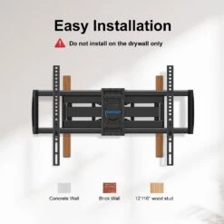 Full Motion TV Wall Mount For 42''-75'' TVs Up To 16'' Wood Stud MP0054 19 Full Motion TV Wall Mount For 42''-75'' TVs Up To 16'' Wood Stud MP0054 -Mountup Store MP0054 08