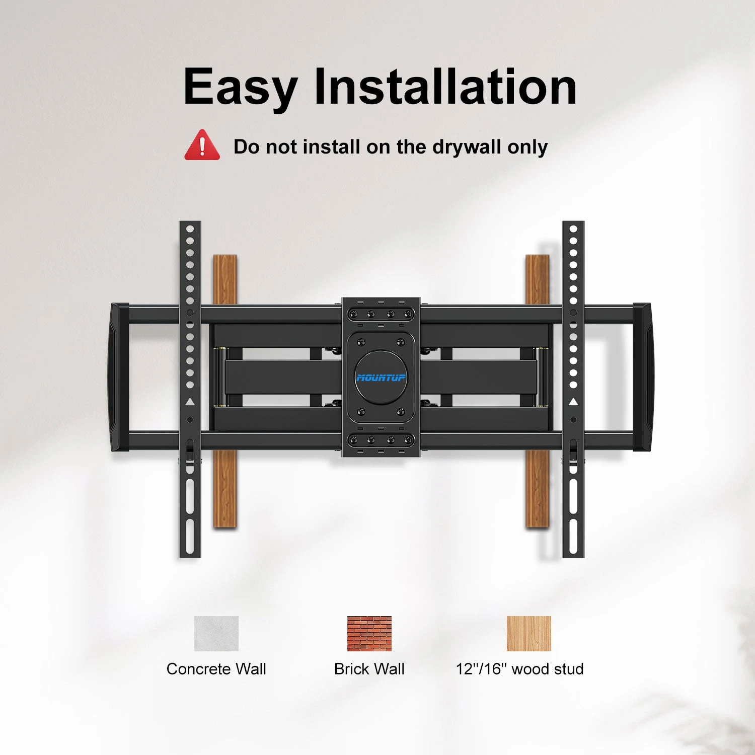Full Motion TV Wall Mount For 42''-75'' TVs Up To 16'' Wood Stud MP0054 11 Full Motion TV Wall Mount For 42''-75'' TVs Up To 16'' Wood Stud MP0054 - Image 9