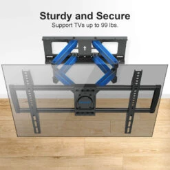 Full Motion TV Wall Mount For 42''-75'' TVs Up To 16'' Wood Stud MP0054 18 Full Motion TV Wall Mount For 42''-75'' TVs Up To 16'' Wood Stud MP0054 -Mountup Store MP0054 7